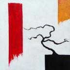 Abstract Tokonoma - 20" x 20"