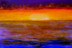 Ocean Abstract - 24" x 36"
