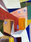 Ricardo Legoretta House - 24" x 18"