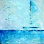 Cerulean Sea - 24" x 24"
