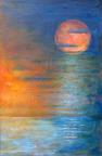 Harvest Moon - 35" x 24"