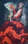 Spanish Dancer - 47" x 33"